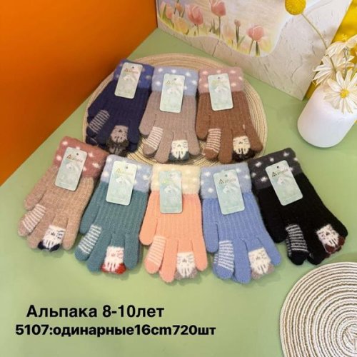 Перчатки Anjela (8-10) 5107 mix (зима) Anjela 5107 mix