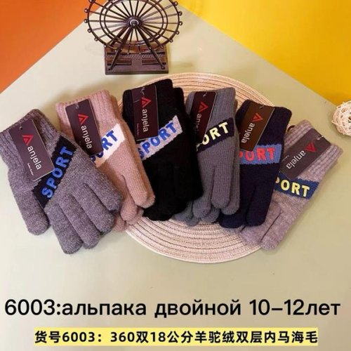 Перчатки Anjela (10-12) 6006-1 mix (зима) Anjela 6006-1 mix