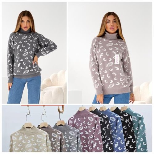 Свитер Lola (48-50) LL301 mix (зима) Lola LL301 mix