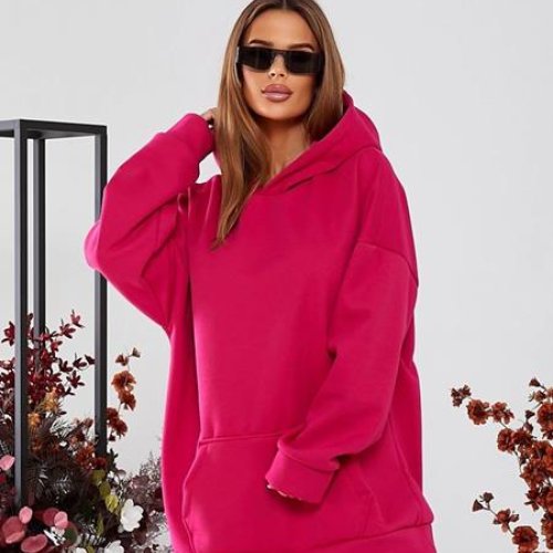 Худи BAT (one size) 17-2 crimson (зима) BAT 17-2 crimson