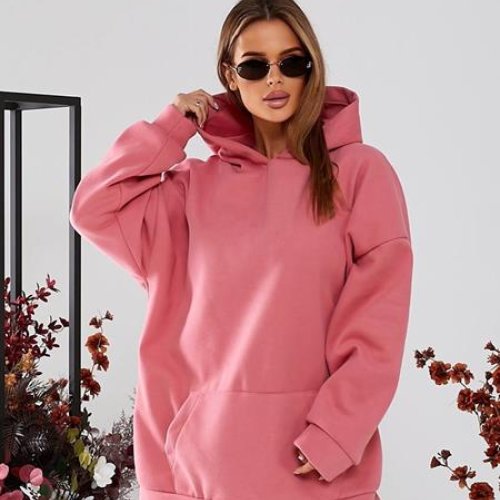 Худи BAT (one size) 17-4 pink (зима) BAT 17-4 pink