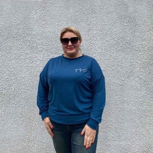 Свитер BAT (52-56) 5047-4 blue (деми) BAT 5047-4 blue