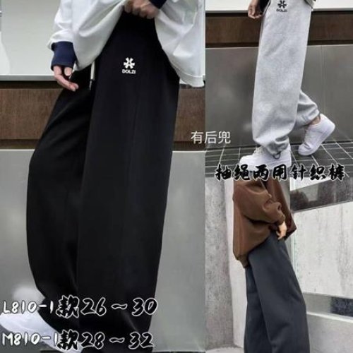 Штаны спорт Meloria (31-35) Y810 d.grey (зима) Meloria Y810 d.grey