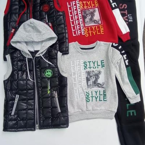 Костюм спорт Meloria (5-8) ML2582 red (деми) Meloria ML2582 red