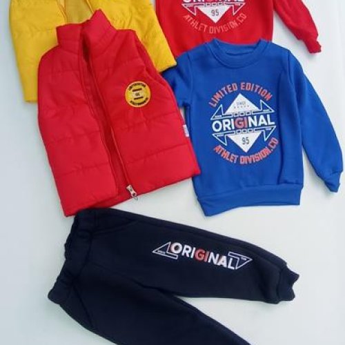 Костюм спорт Meloria (2-5) ML2592 yellow (деми) Meloria ML2592 yellow