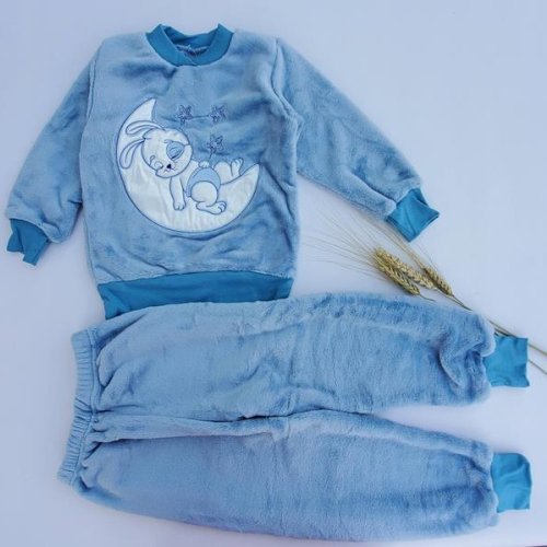 Пижама Meloria (92-140) ML2604 l.blue (зима) Meloria ML2604 l.blue