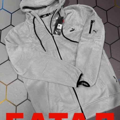 Кофта спорт Alex Clothes (2XL-6XL) 6130 grey (зима) Alex Clothes 6130 grey