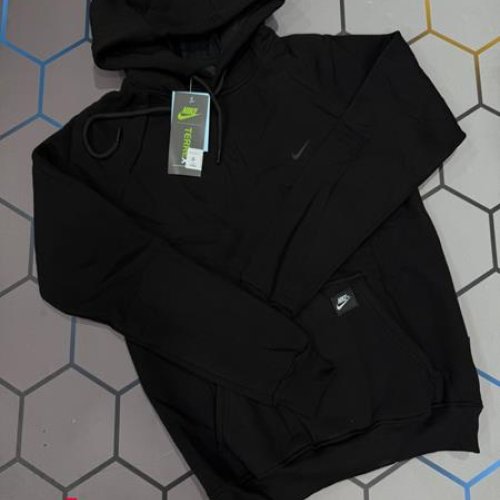 Худи Alex Clothes (S-2XL) 6142 black (зима) Alex Clothes 6142 black