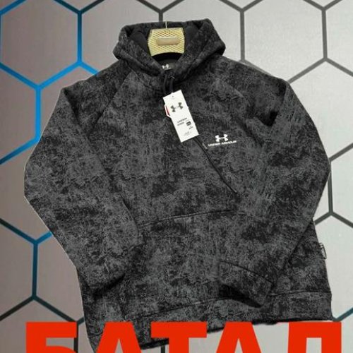Худи Alex Clothes (S-2XL) 6151 black (зима) Alex Clothes 6151 black