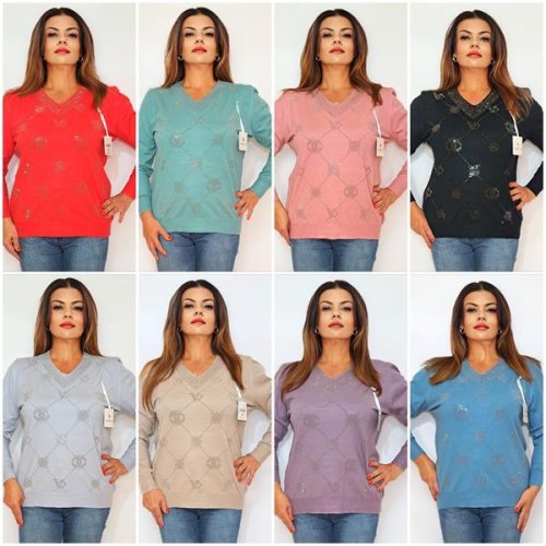 Свитер Biblos (50-54) 2254 mix (деми) Biblos 2254 mix