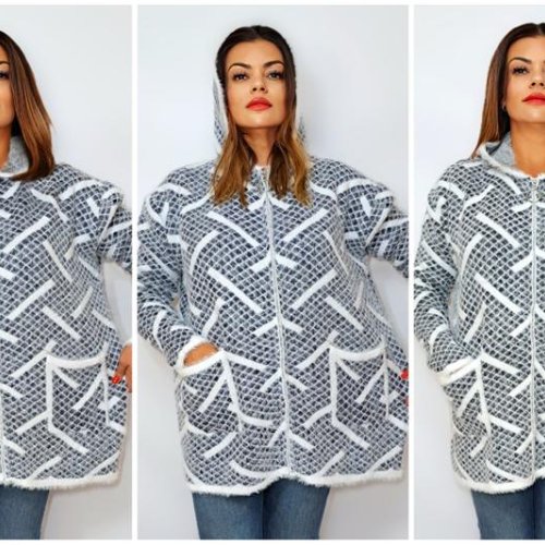 Кофта Biblos (54-60) 2242 mix (зима) Biblos 2242 mix