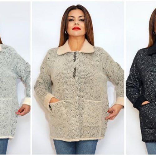 Кофта Biblos (52-56) 2259 mix (зима) Biblos 2259 mix