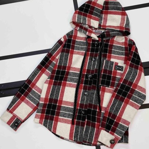 Рубашка Kosmy (104-128) K205 red (деми) Kosmy K205 red