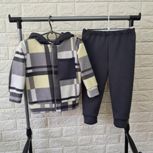 Костюм спорт Boys&Girls (1-3) BG518 grey (зима) Boys&Girls BG518 grey