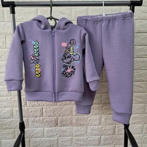 Костюм спорт Boys&Girls (1-3) BG522 lilac (деми) Boys&Girls BG522 lilac
