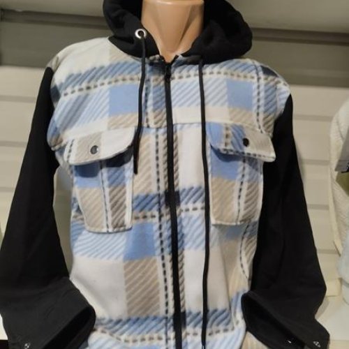 Рубашка Panda (S-2XL) 1379 l.blue (зима) Panda 1379 l.blue