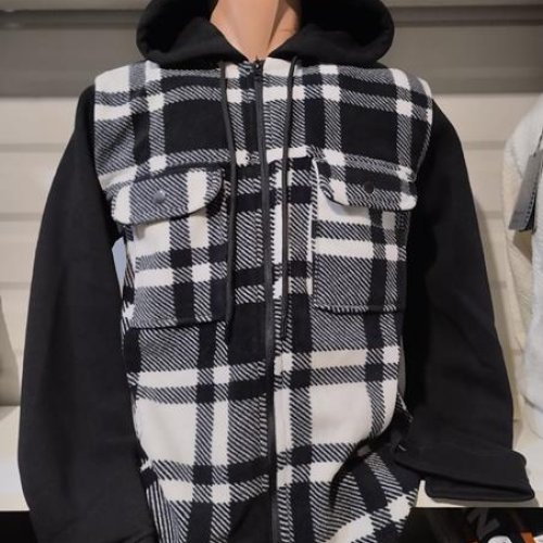 Рубашка Panda (S-2XL) 1380 black (зима) Panda 1380 black