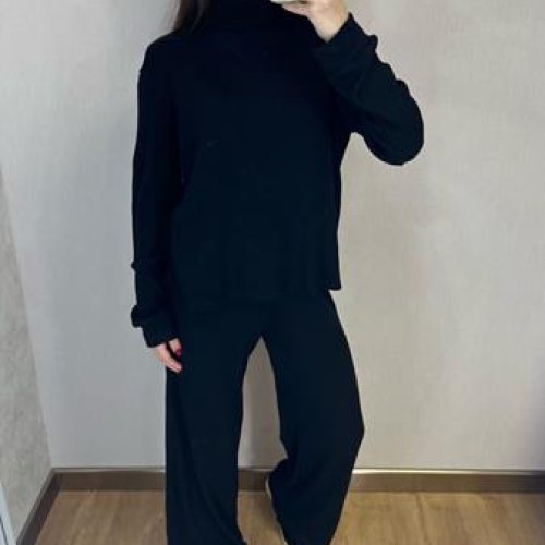 Костюм спорт Valentina (42-50) 025 black (зима) Valentina 025 black