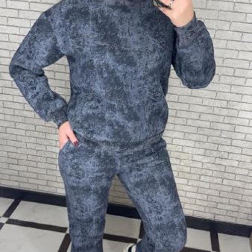 Костюм спорт Valentina (42-50) 085 d.grey (зима) Valentina 085 d.grey