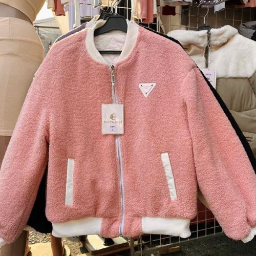 Куртка Katty (M-3XL) 438 pink (деми) Katty 438 pink