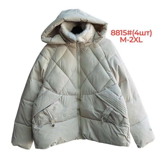 Куртка Katty (M-2XL) 8815 l.beige (зима) Katty 8815 l.beige