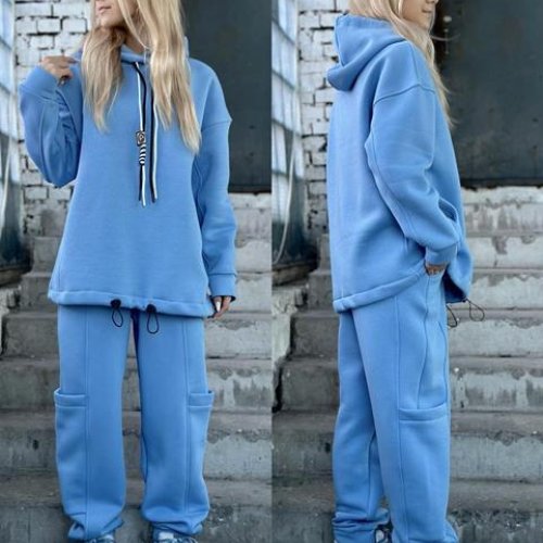 Костюм спорт Karolina (32-42) KR324 l.blue (зима) Karolina KR324 l.blue