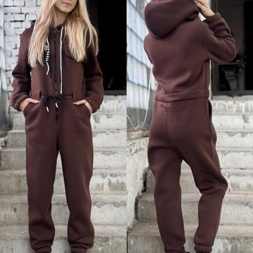 Комбинезон Karolina (32-42) KR325 brown (зима) Karolina KR325 brown