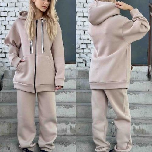 Костюм спорт Karolina (32-42) KR329 beige (зима) Karolina KR329 beige