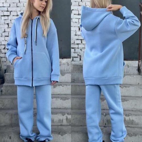 Костюм спорт Karolina (32-42) KR332 l.blue (зима) Karolina KR332 l.blue