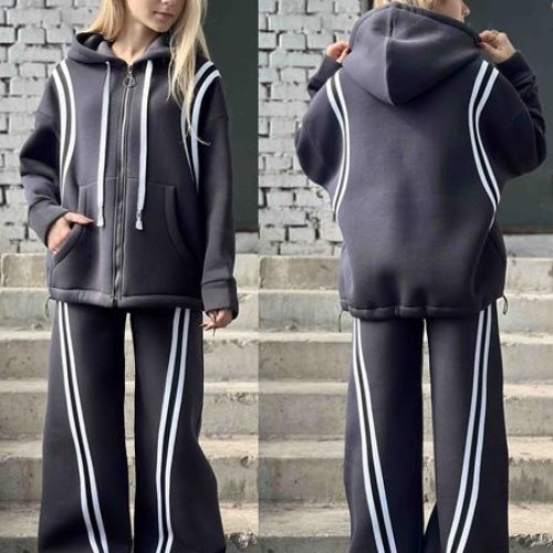 Костюм спорт Karolina (32-42) KR334 grey (зима) Karolina KR334 grey