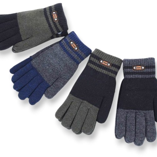 Перчатки YLZL (M-XL) 107-25 mix (зима) YLZL 107-25 mix