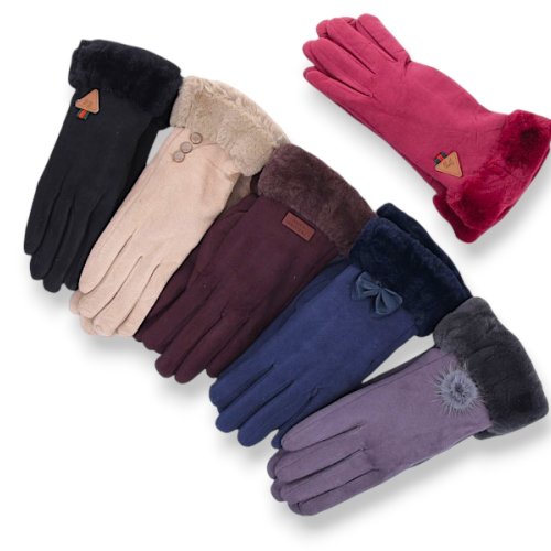 Перчатки YLZL (S-L) 279 mix (зима) YLZL 279 mix