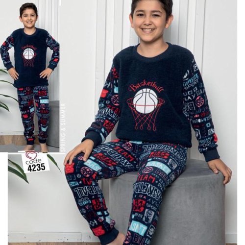 Пижама Baykush (5-8) 4235 navy (зима) Baykush 4235 navy