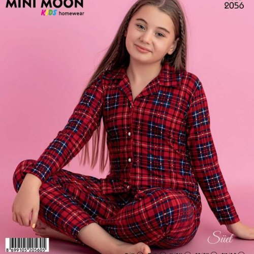 Пижама Baykush (5-14) 2056 red (зима) Baykush 2056 red