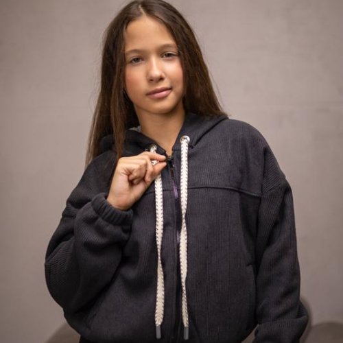 Кофта спорт SunnyTot (128-158) 1538 grey (зима) SunnyTot 1538 grey