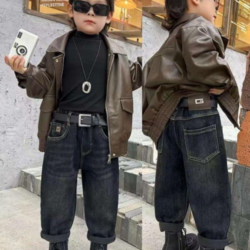 Джинсы SunnyTot (4-8) 2015 black (зима) SunnyTot 2015 black