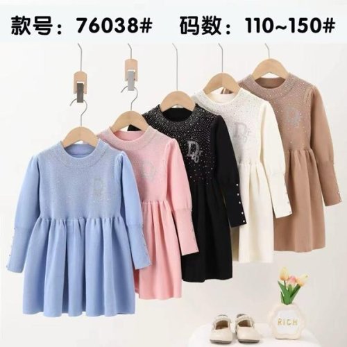 Платье SunnyTot (4-8) 76038 black (деми) SunnyTot 76038 black