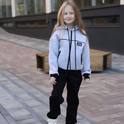 Костюм спорт SunnyTot (122-140) S40 grey (зима) SunnyTot S40 grey