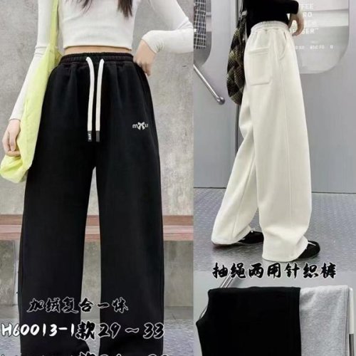 Штаны спорт SunnyTot (120-160) H60013-1 black (зима) SunnyTot H60013-1 black