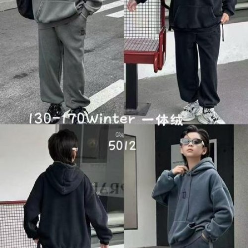 Костюм спорт SunnyTot (130-170) 5012 d.grey (зима) SunnyTot 5012 d.grey