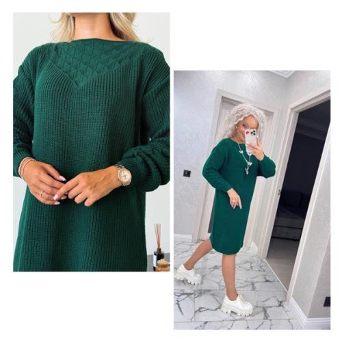 Платье Sevim (46-56) SV947 green (зима) Sevim SV947 green