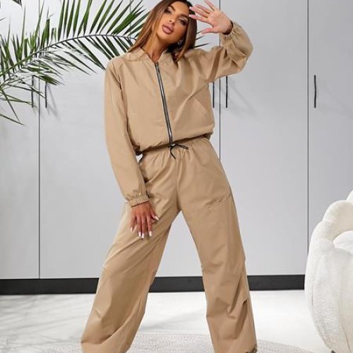 Костюм спорт Deliv (S-XL) 702 beige (деми) Deliv 702 beige