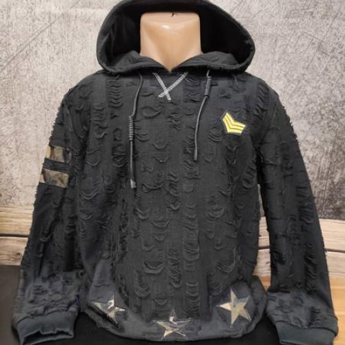 Батник 4 Seasons (M-2XL) LS14 black (зима) 4 Seasons LS14 black