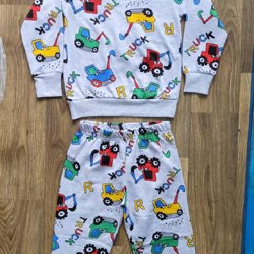 Пижама iBamBino (98-122) 420-1 grey-green (зима) iBamBino 420-1 grey-green