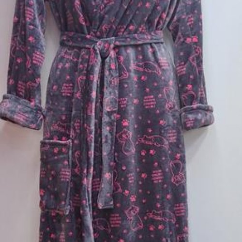 Халат Romeo life (XL-3XL) RL744 grey (зима) Romeo life RL744 grey