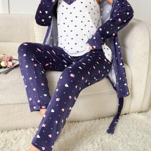 Пижама Fili Wear (M-3XL) 70130 navy (деми) Fili Wear 70130 navy