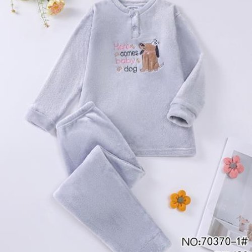 Пижама Fili Wear (4-12) 70370-1 grey (зима) Fili Wear 70370-1 grey