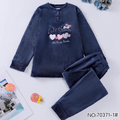 Пижама Fili Wear (4-12) 70371-1 navy (зима) Fili Wear 70371-1 navy