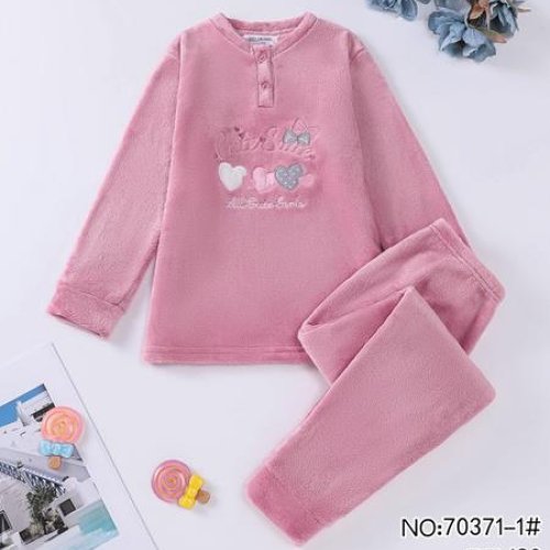 Пижама Fili Wear (4-12) 70371-1 pink (зима) Fili Wear 70371-1 pink