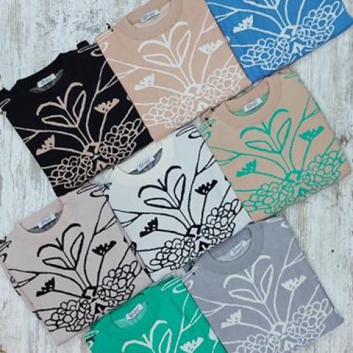 Свитер Julia (48-52) JL25 beige-green (деми) Julia JL25 beige-green